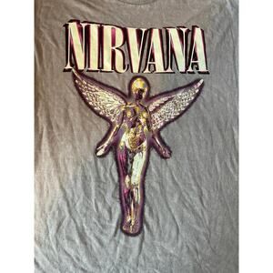 Nirvana In Utero Light Purple T-Shirt Men's M